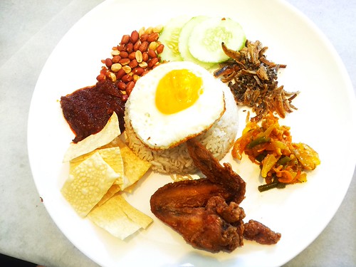 Nasi lemak from Old Town White Coffee in East Coast Flickr