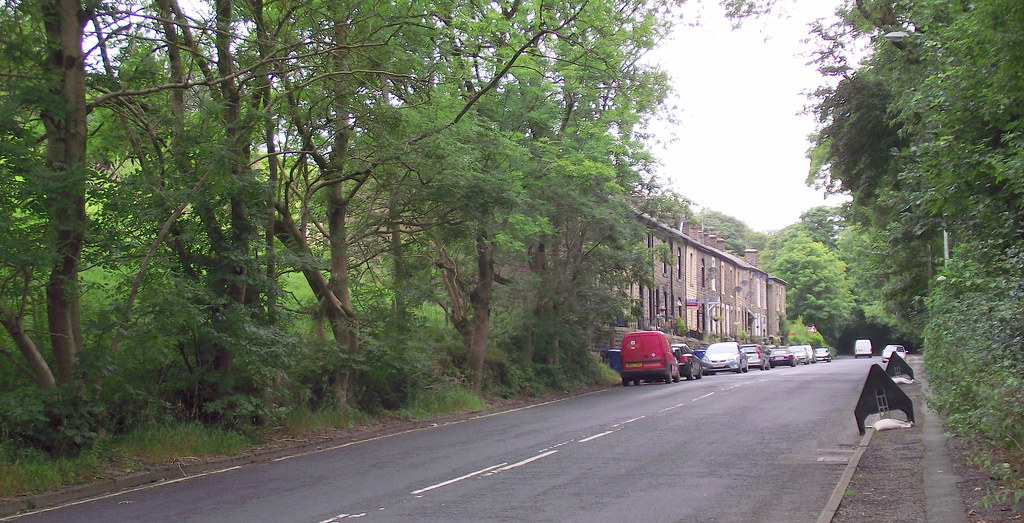 Cottages, Road, Helmshore Park Lane View, Flickr
