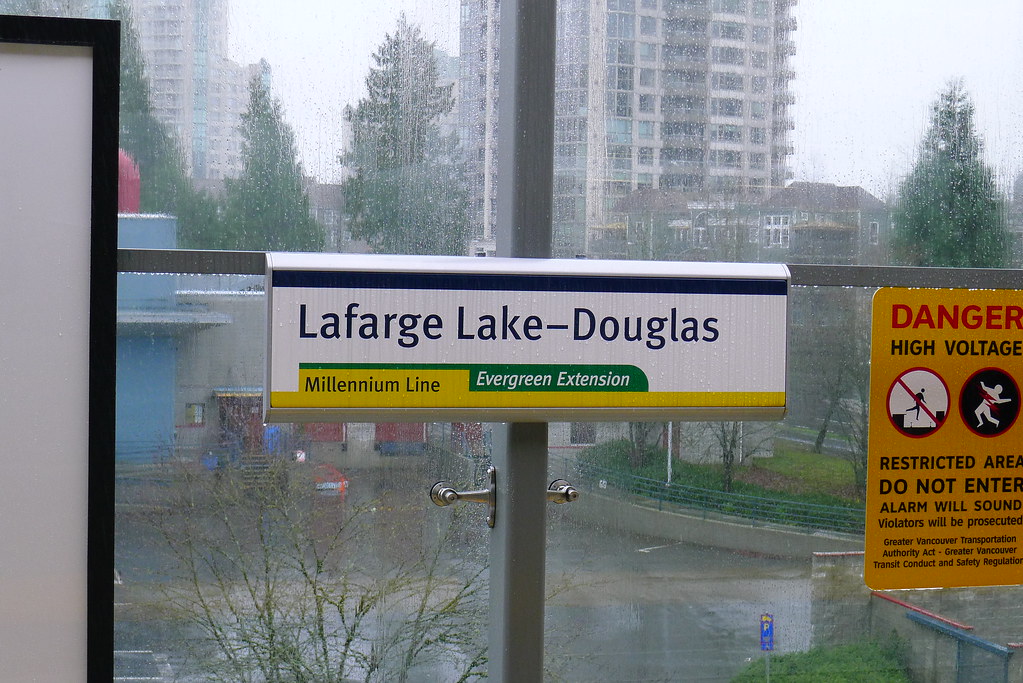 SkyTrain Lafarge LakeDouglas Station Flickr