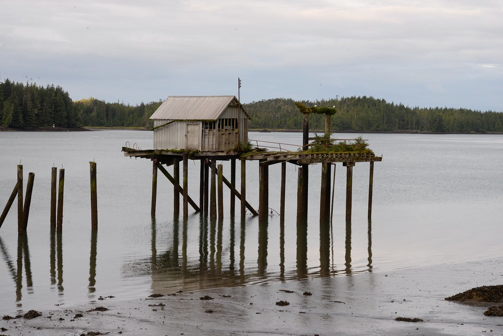 Stilted House North Pacific Cannery, Port Edward, BC moseyburns