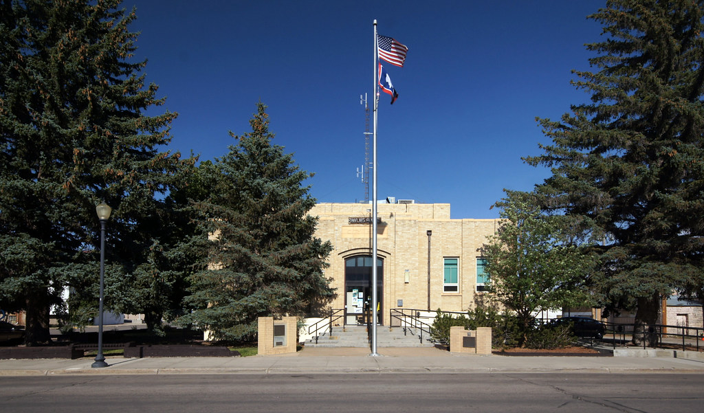 City Hall and Police Dept. Rawlins, Wyoming robert e weston jr Flickr