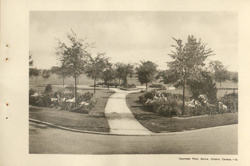 Page 12 Tecumseh Park Souvenir View Book of Sarnia, Onta… Flickr