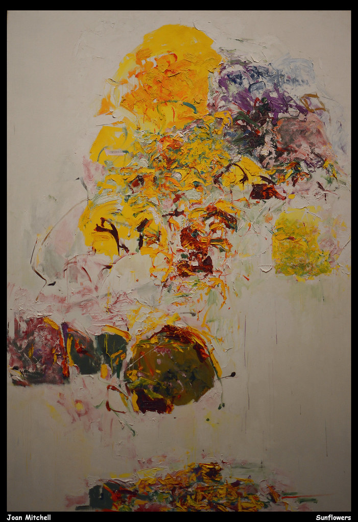 Joan Mitchell Sunflowers JPB 1969 Oil on canvas Metropol… Flickr