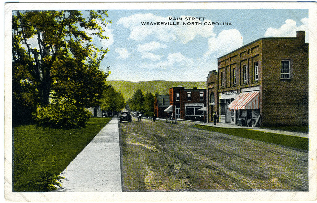 Main Street, Weaverville, North Carolina A view of the tow… Flickr