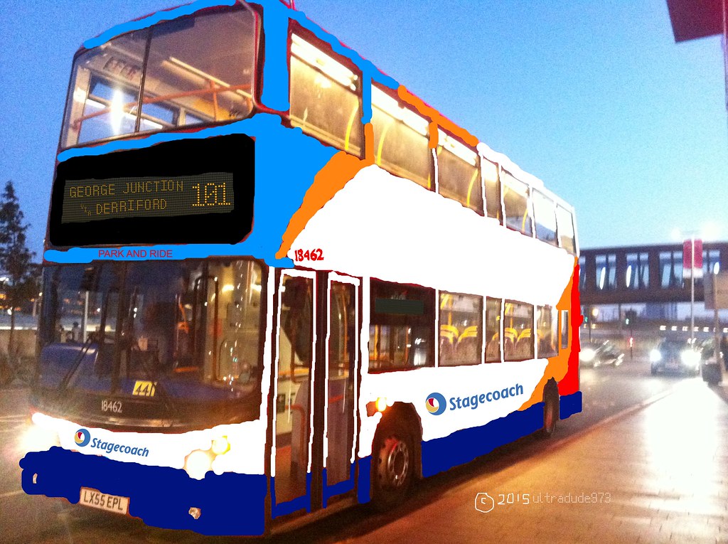 An idea for Plymouth Park & Ride? Stagecoach 18462 (LX55EP… Flickr