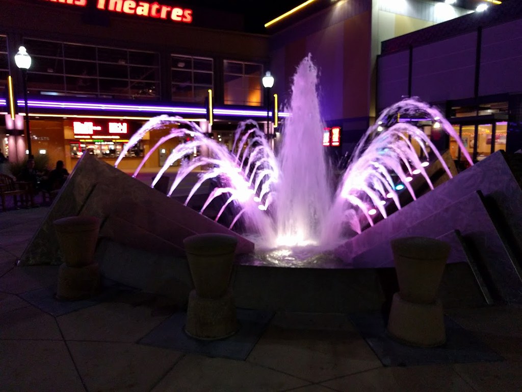 Denver Colorado Fountain I saw this illuminated fountain a… Flickr