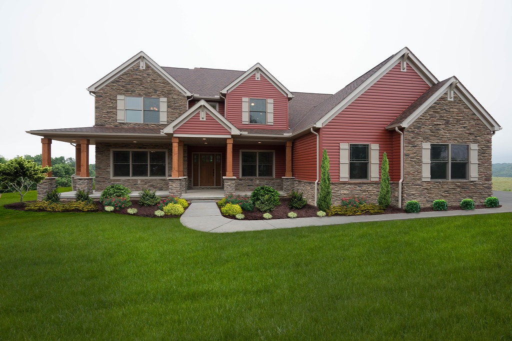 Winchester Floor Plan TwoStory Master Down Home Wayne Homes