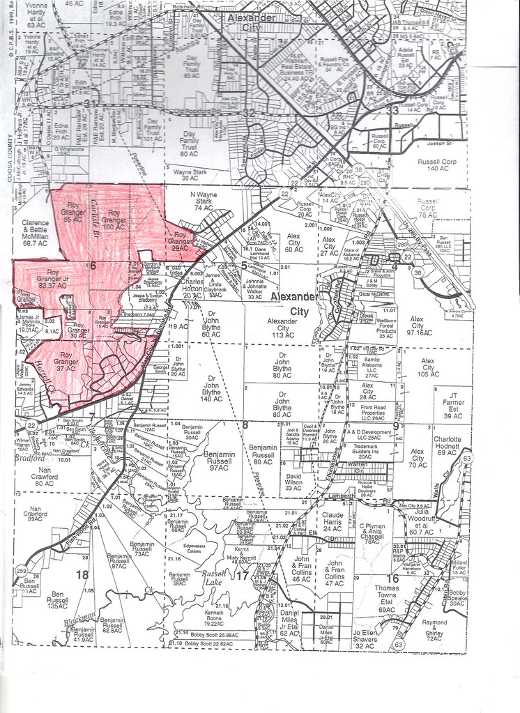 Land for Sale in Alabama Tallapoosa County 497 acres