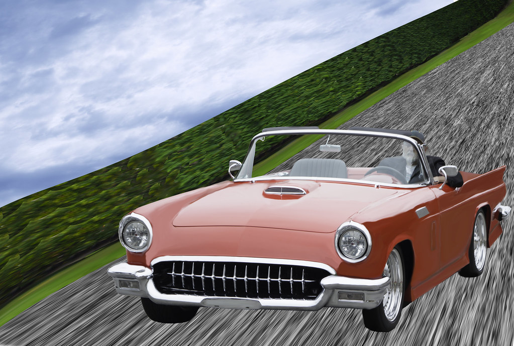 1957 Ford Thurderbird Signal Hill Car Show Roz Campbell Flickr