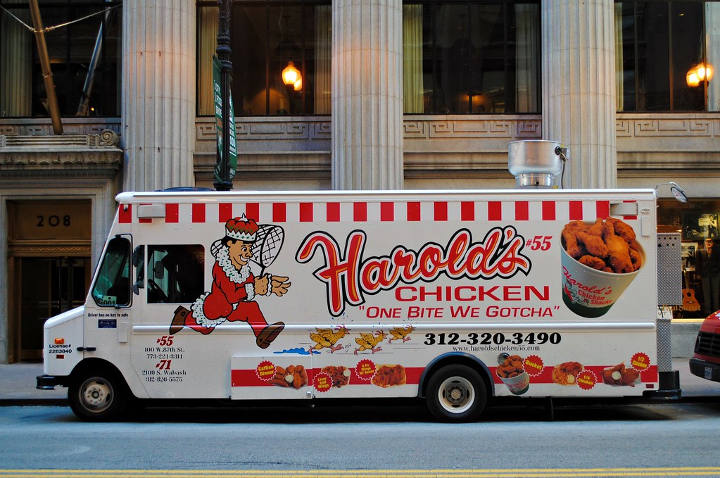 Harold's Chicken Food Truck Chicago Loop Cragin Spring Flickr