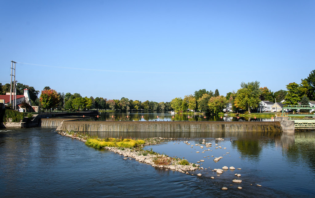 Erie Canal Lock 24 Seneca River dam Baldwinsville, NY Al Fontaine