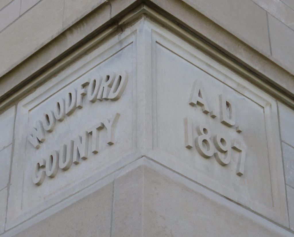 Woodford County Courthouse Cornerstone (Eureka, Illinois) Flickr