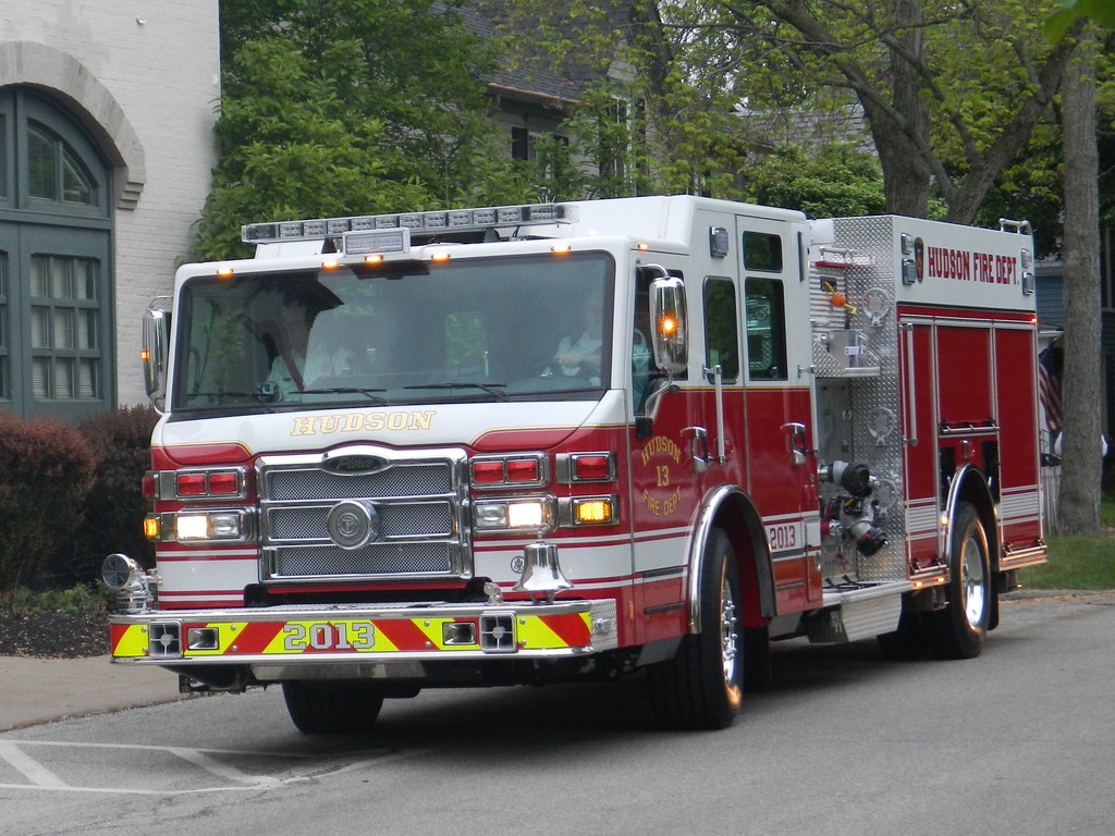 Hudson, Oh Pierce Fire Engine A 2015 Pierce fire engine is… Flickr