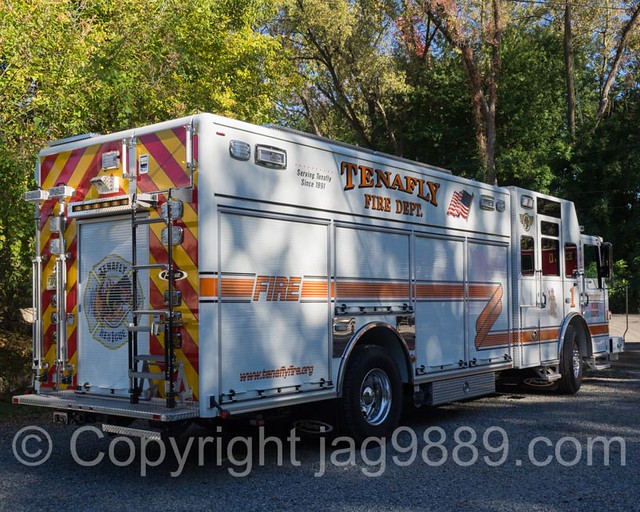 Tenafly Rescue 1 Fire Truck, 2015 Northern Valley Fire Chiefs Parade