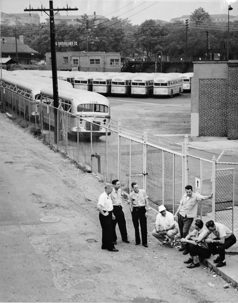 Brookland operators on first day of strike 1955 a photo on Flickriver