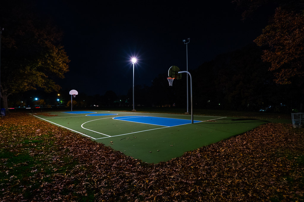 Basketball court Fort Barnard Park, Arlington, VA Erinn Shirley