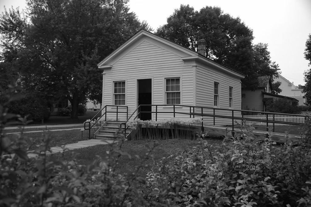 1 Room School House, West Branch, Iowa (2) One room school… Flickr