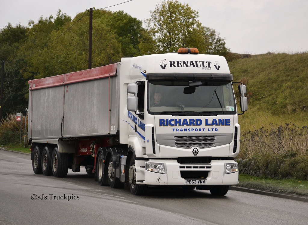 Renault Premium,Richard Lane Transport,Ltd. SteveJeffsson Flickr