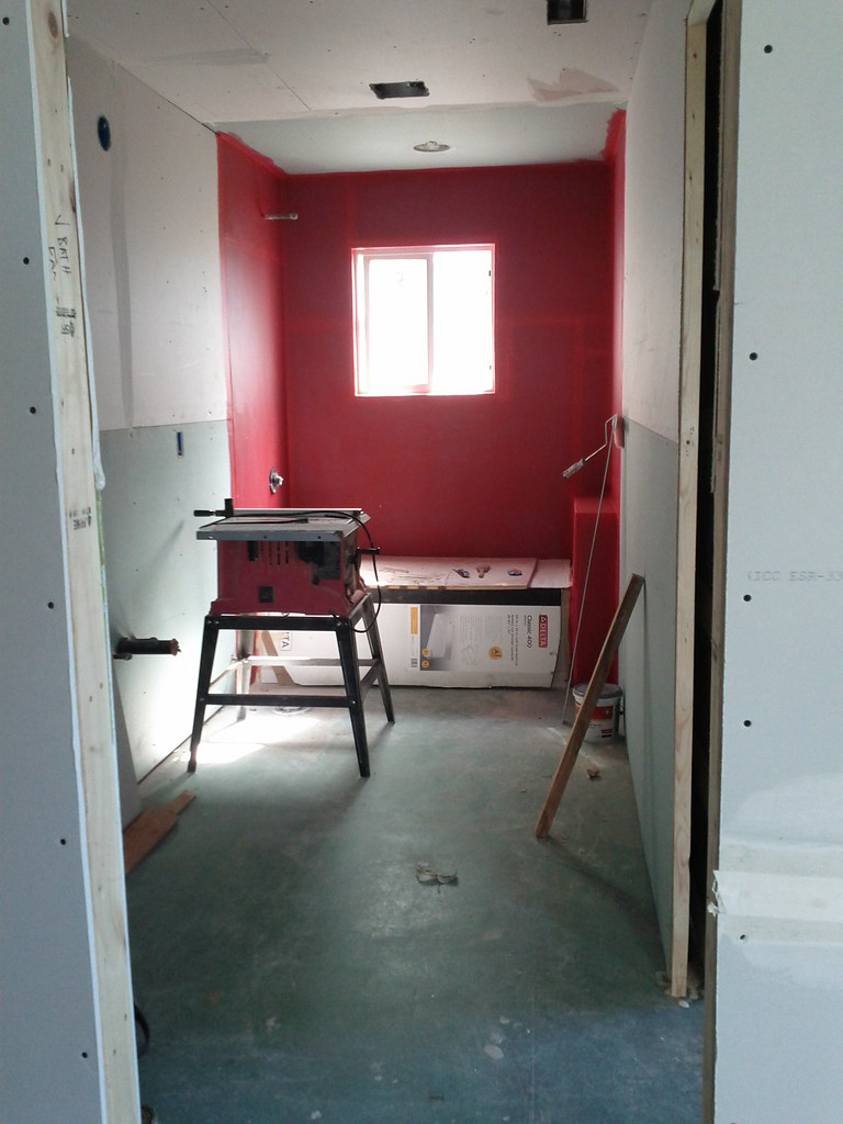 Downstairs Bath waterproofed Denshield backing and lots an… Flickr