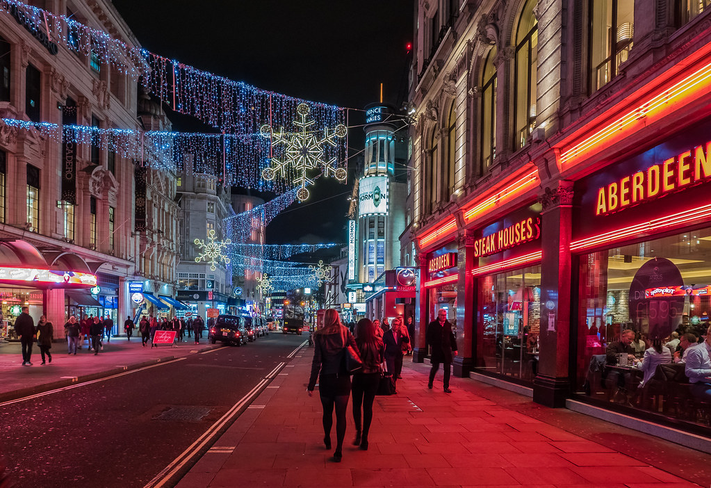 Christmas Lights Haymarket (London) Olympus OMD EM5II & … Flickr
