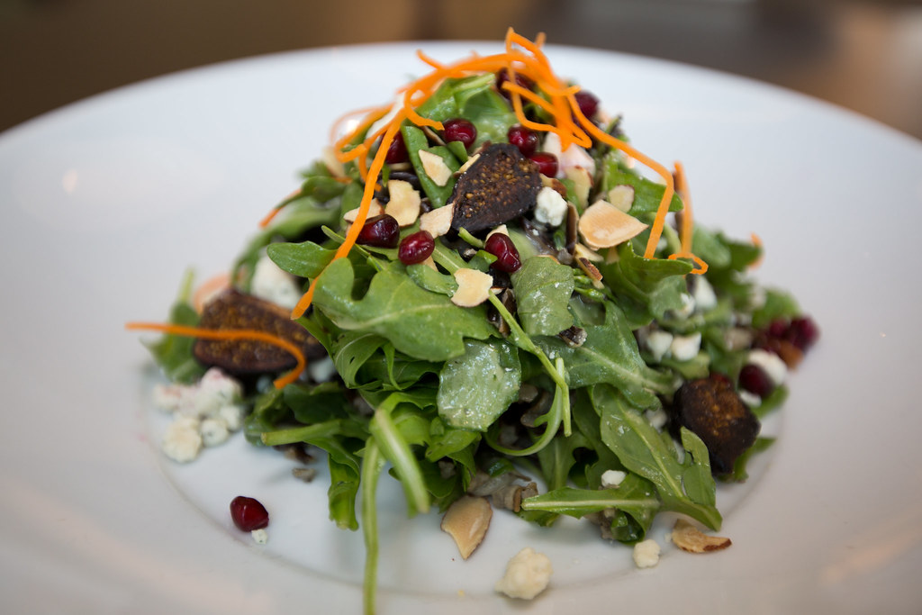 Wild Rice Salad Wild rice salad with fig, pomegranate, alm… Flickr