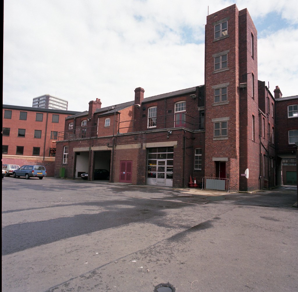 Sunderland Central Fire Station, 16 June 1991 Sunderland Museum Flickr