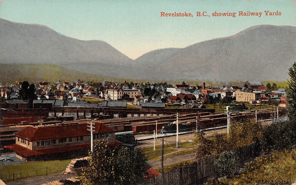 Postcard Revelstoke, BC, c.1910 "Revelstoke, B.C., showin… Flickr
