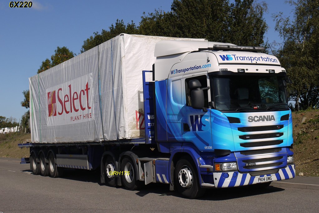 WS.Transportation 6X220 Rugby At Rugby Truck Stop RH175 Flickr