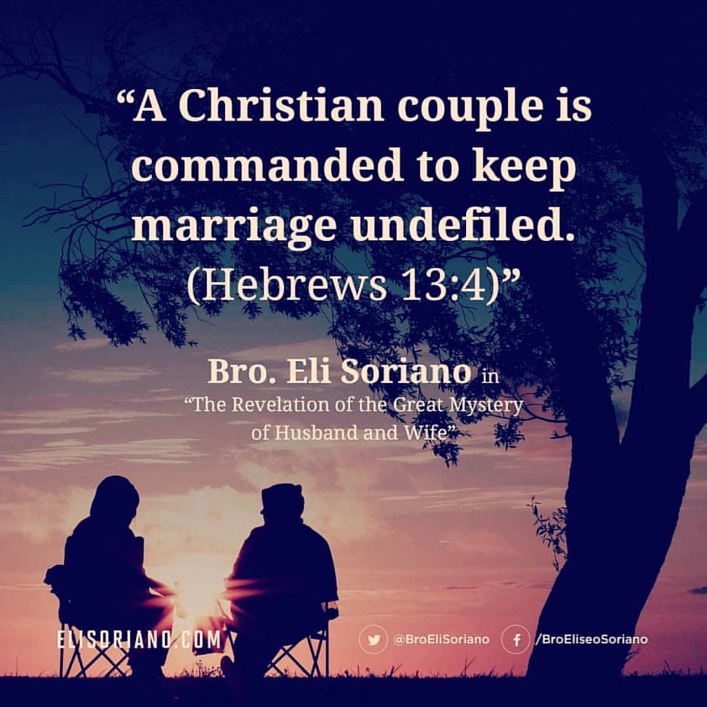 "A Christian couple is commanded to keep marriage undefile… Flickr