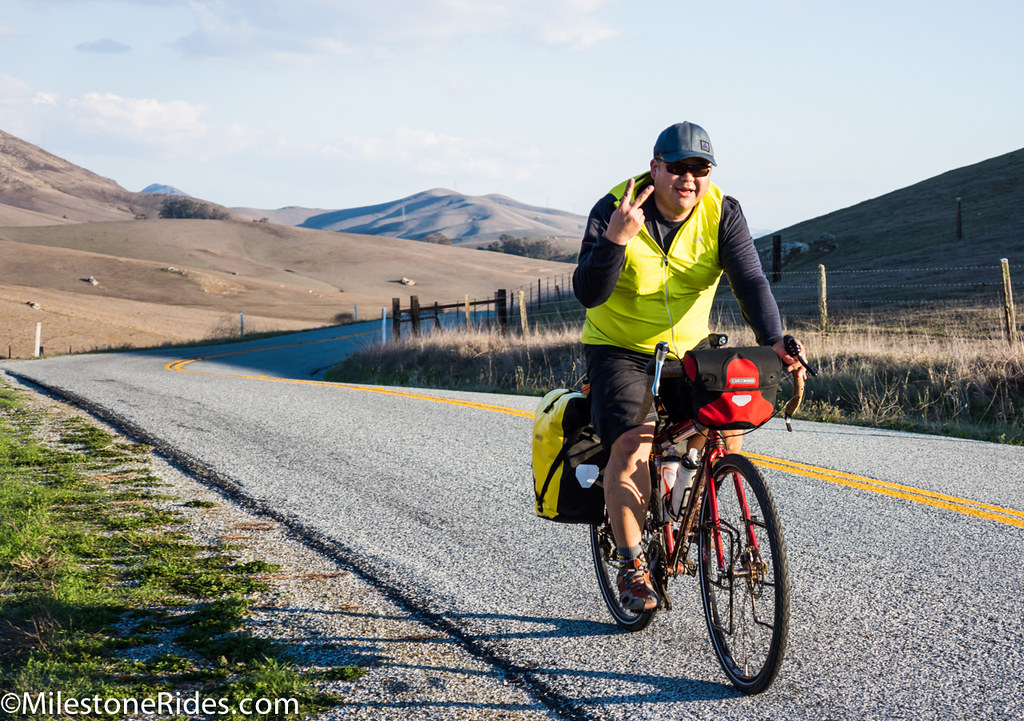 Sung riding up Turri Road Milestone Rides Flickr