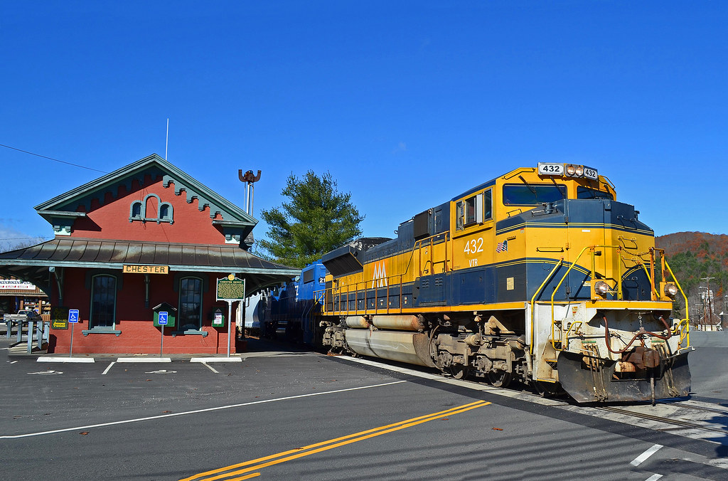 263 at Chester Vermont Depot Vermont Rail System Rutland T… Flickr
