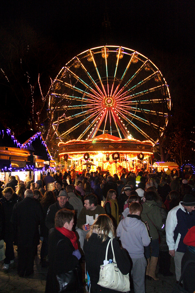 Edinburgh's Christmas Wheel Please credit Forever Edinburg… Flickr
