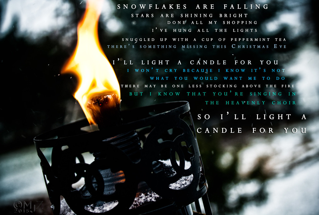 Light a Candle For everyone with one less stocking this Ch… Flickr