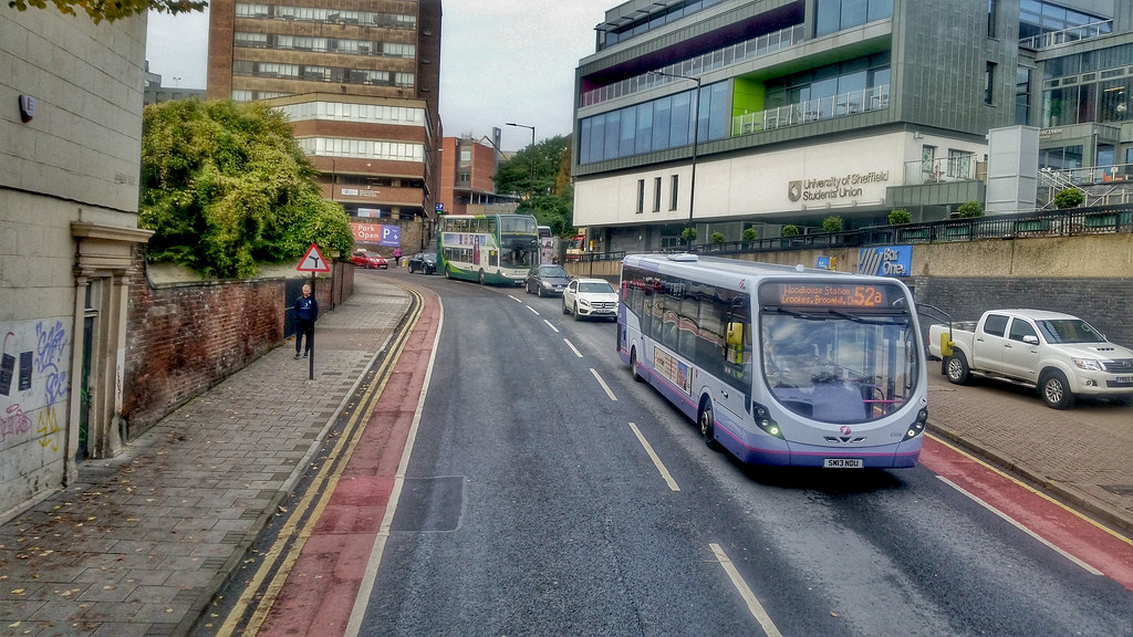 First Bus 63006, Glossop Rd, Sheffield. A first group Stre… Flickr