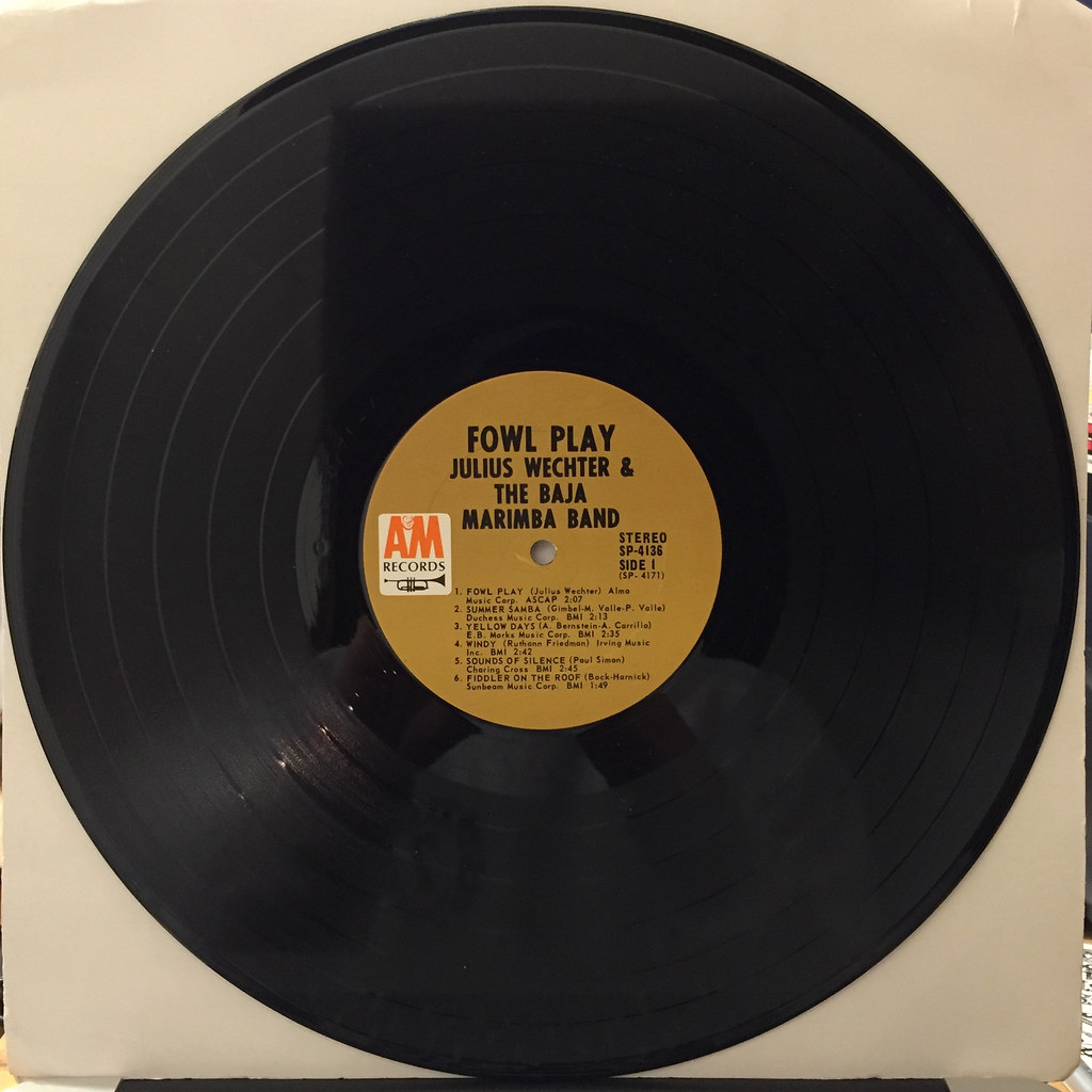 JULIUS WECHTER AND THE BAJA MARIMBA BANDFOWL PLAY(RECORD … Flickr
