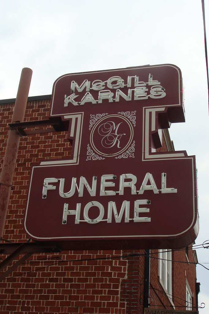McGillKarnes Funeral Home Neon SignLoudon, Tn. Flickr