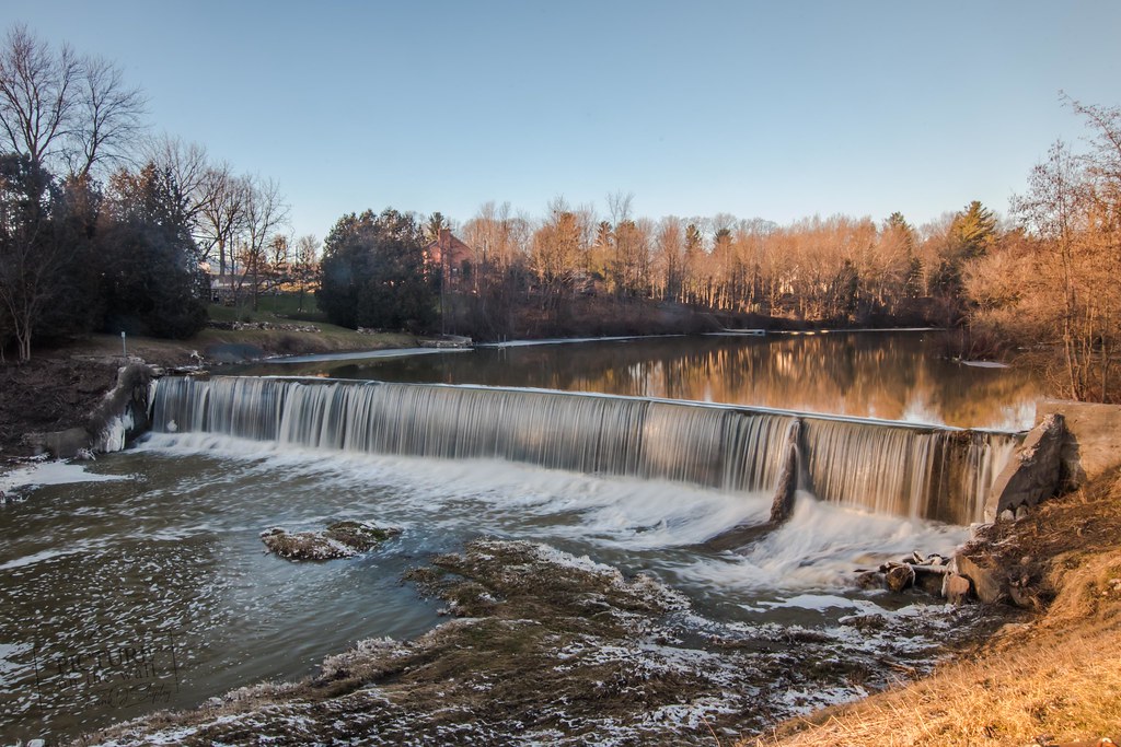 Quiet plus the water's roar Otterville Falls, Otterville, … Flickr