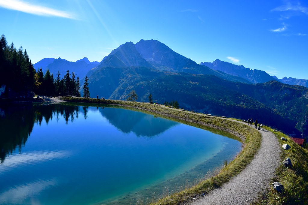 Speicherteich This small mountainside pond on Jenner is ca… Flickr
