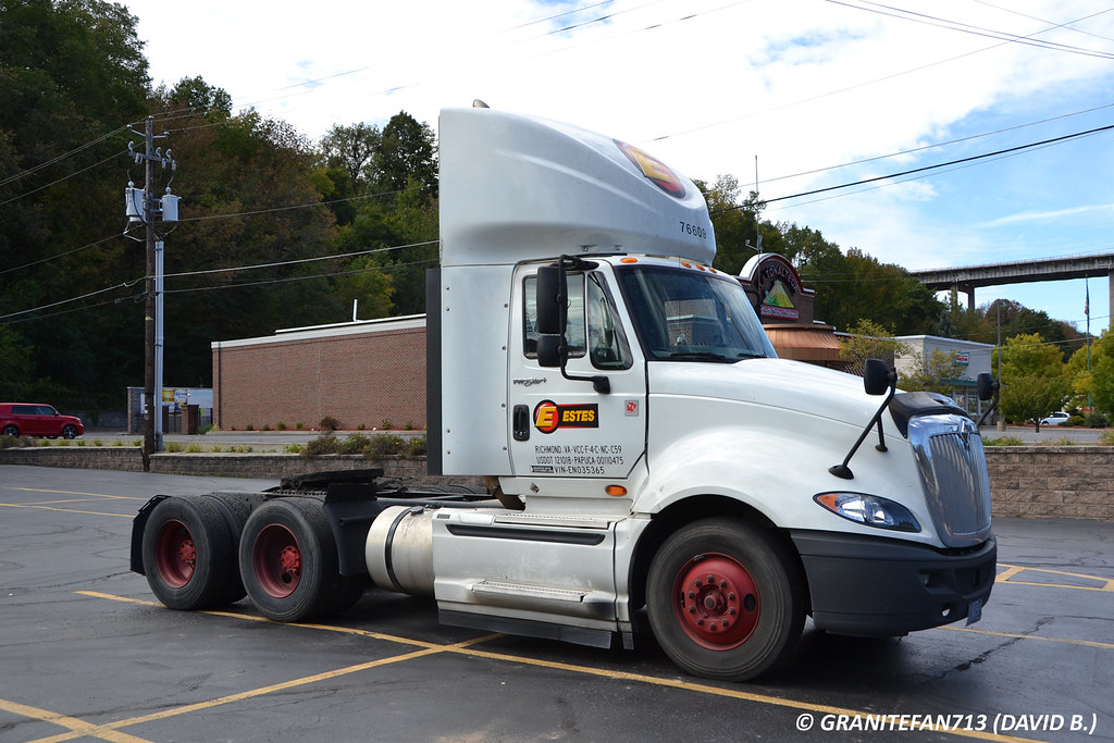 Estes Express International ProStar a photo on Flickriver
