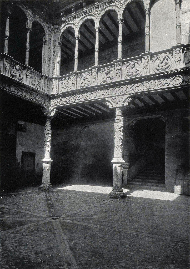 Patio de la Infanta 1891 "Zaragoza, patio de la Casa de la… Flickr