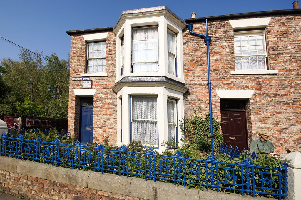 Beamish 1900's Town Ravensworth Terrace. Originally stoo… Flickr