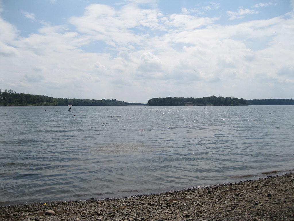 Delta Lake State Park View of Delta Lake swimming area as … Flickr