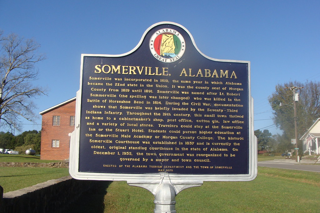 Historic MarkerSomerville, Al. Lamar Flickr