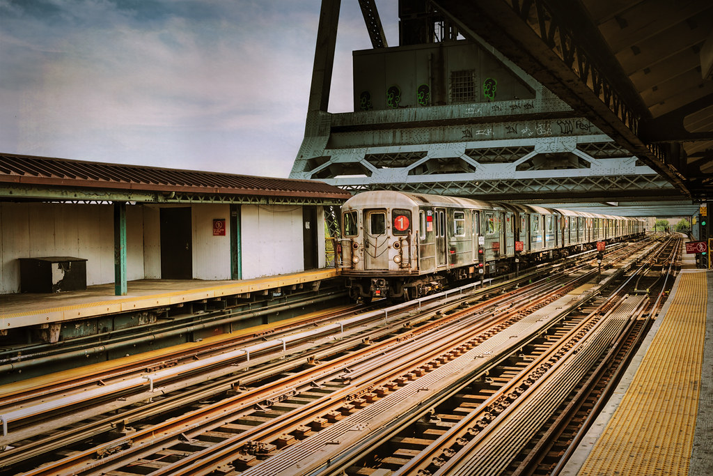 NYC 1 Train New York City 1 train approaching the station.… Kevin