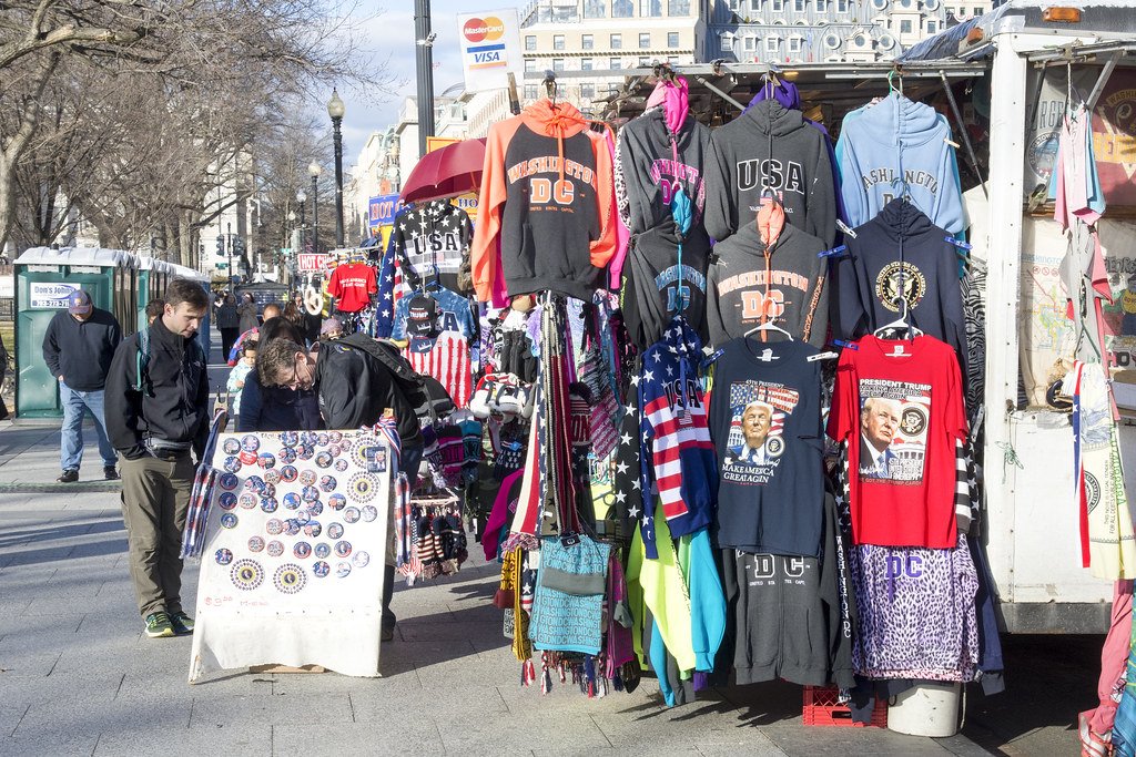 Souvenirs here! Near the White House in Washington, DC, st… Flickr
