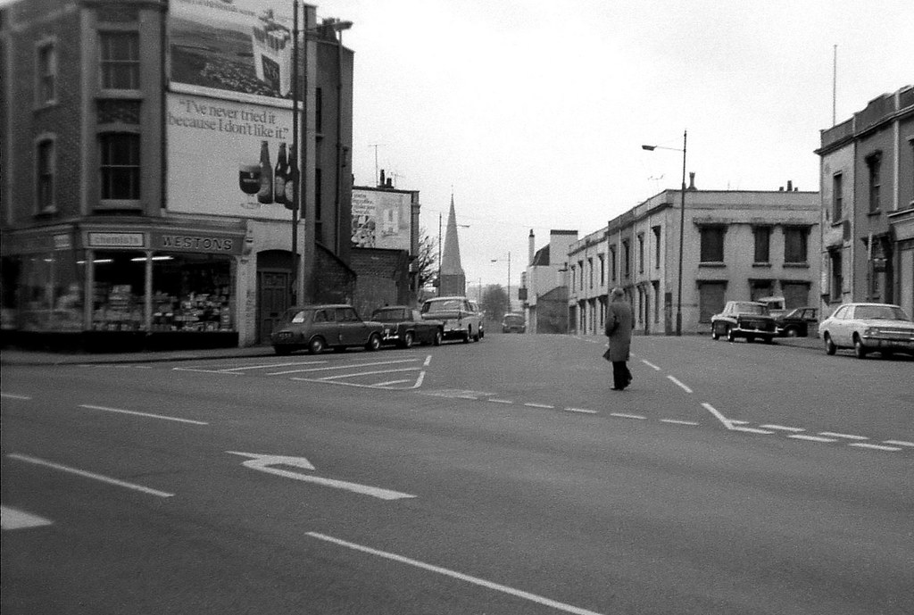 Warwick Road, Bristol, 1973. Warwick Road seen from the ju… Flickr