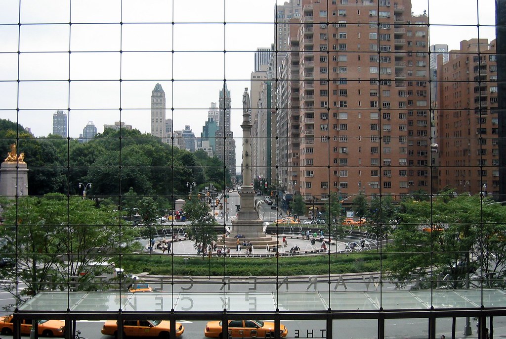 NYC Columbus Circle from The Shops at Columbus Circle Flickr
