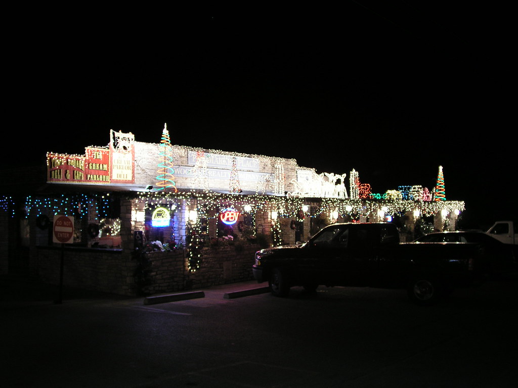 Wimberley Christmas Lights Christmas Lights, Wimberly, TX (22nov2003pb223922) David Stall