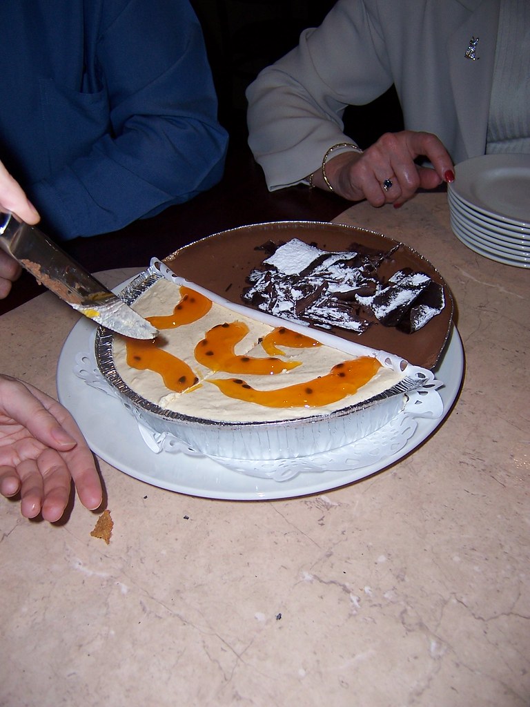 Cheeeeesecake! Half a jamaican baked chocolate cheesecake,… Flickr