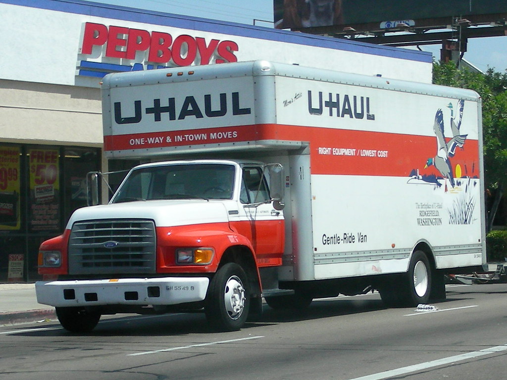 UHaul Ford Truck Late 90s/early 00s Ford FSeries truck o… Flickr